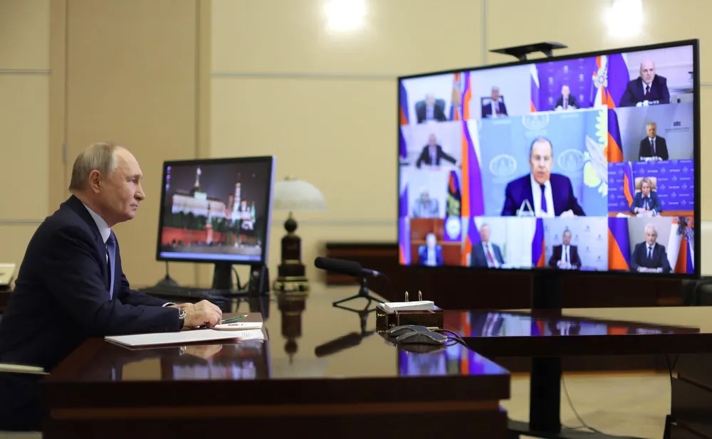 Putin Comments on Trump Administration at Russian Security Council Meeting