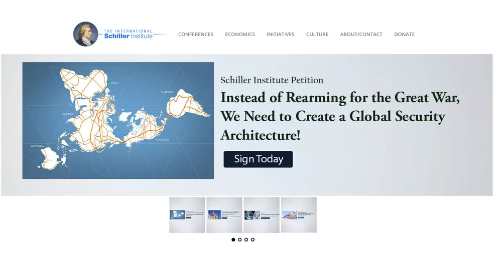 Stand Up for Principle; Intervene with the Schiller Institute To 'Create a Global Security Architecture!'