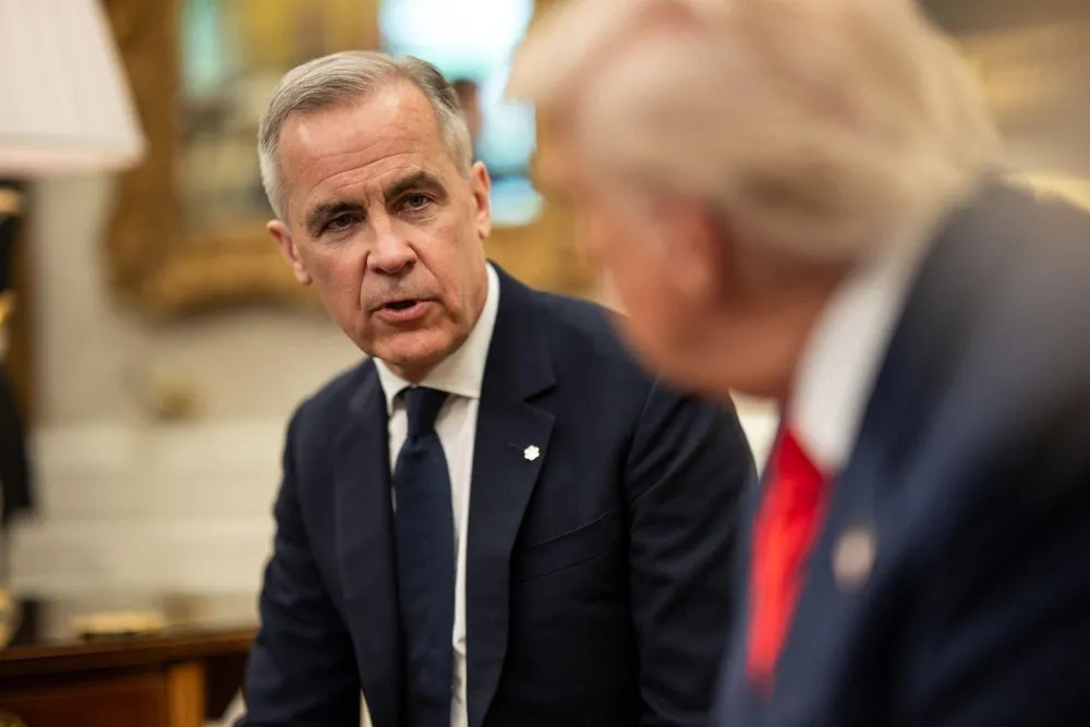 Carney talking to Trump