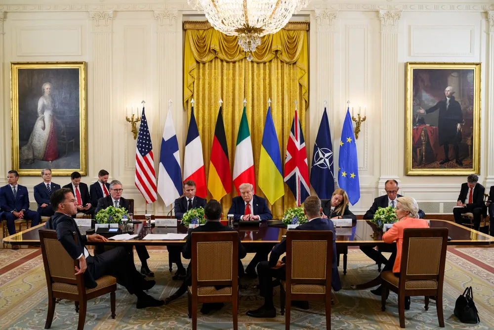 Zelenskyy and Europeans Meet with Trump on Ukraine
