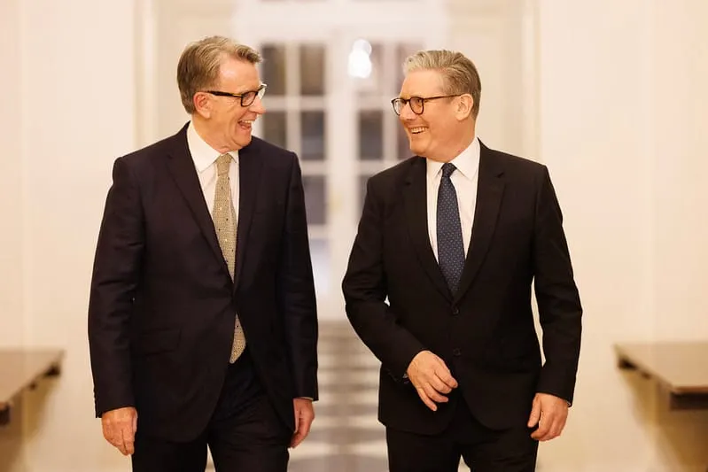 Ex-U.K. Ambassador to the U.S. Mandelson Searched and Arrested in Epstein Corruption