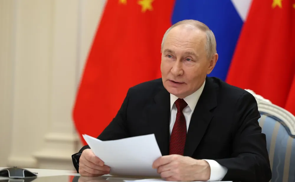 Putin Addresses Russian Young Scientists