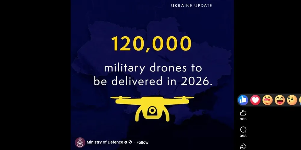 U.K. Announces Flood of Drones for Ukraine To Escalate War Against Russia