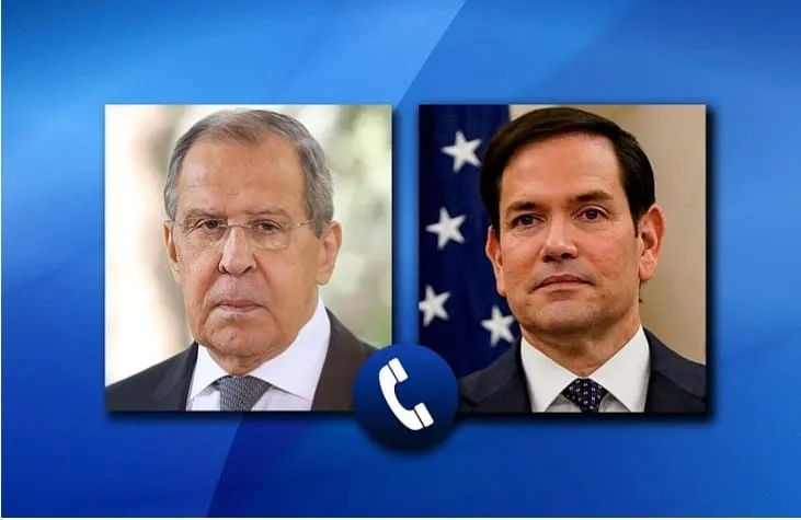 Russian Foreign Minister Lavrov and U.S. Secretary of State Rubio Spoke by Phone Today