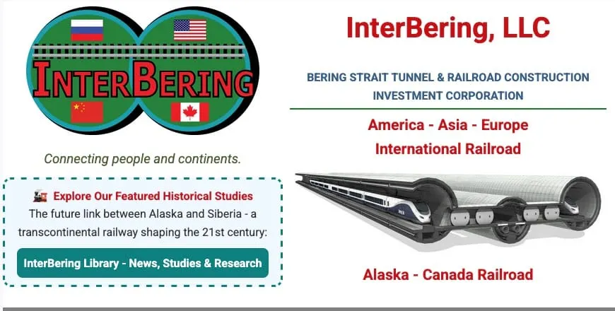 Bering Strait Expert: Bering Strait Tunnel Will ‘Create New Infrastructure on a Global Scale’