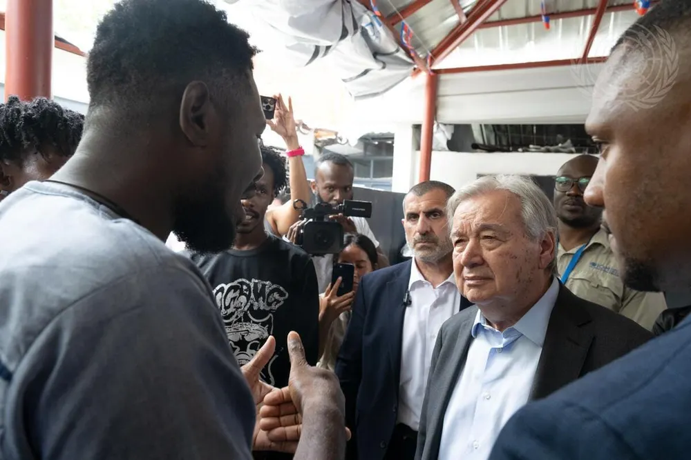 UN's Guterres Visits Haiti amidst Deteriorating Security Situation