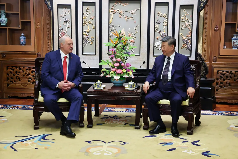 Belarus's Lukashenko Meets China's Xi To Map Out Joint Development