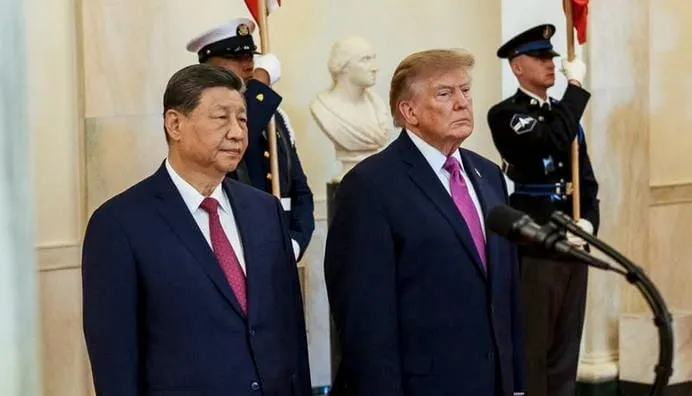 Trump and Xi Give Remarks at White House