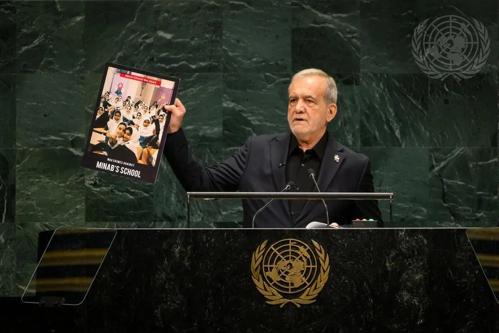 Iran’s Pezeshkian to UNGA: The U.S. and Israel Engaged in Terrorism vs. Iran