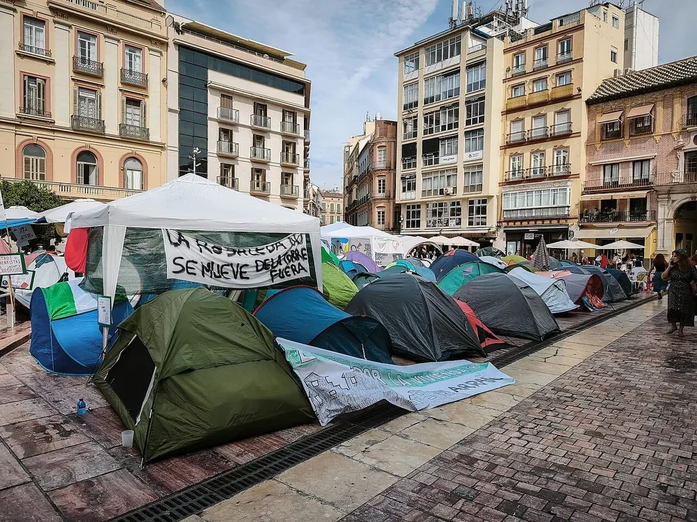 Mass Protests Against Housing Crisis Sweep Spain