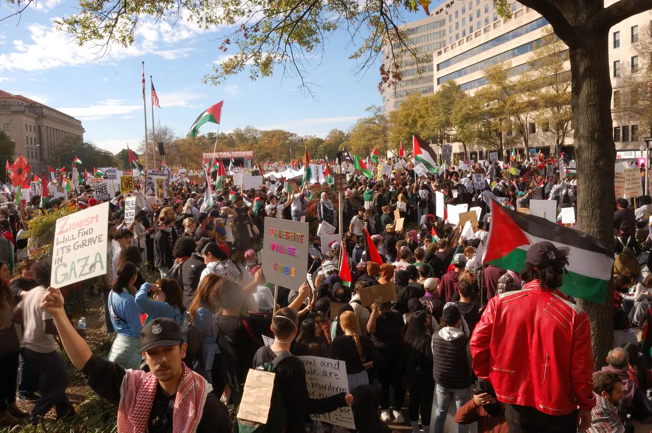 100,000 Rally in Washington, D.C. To Call for Gaza Ceasefire and Free Palestine