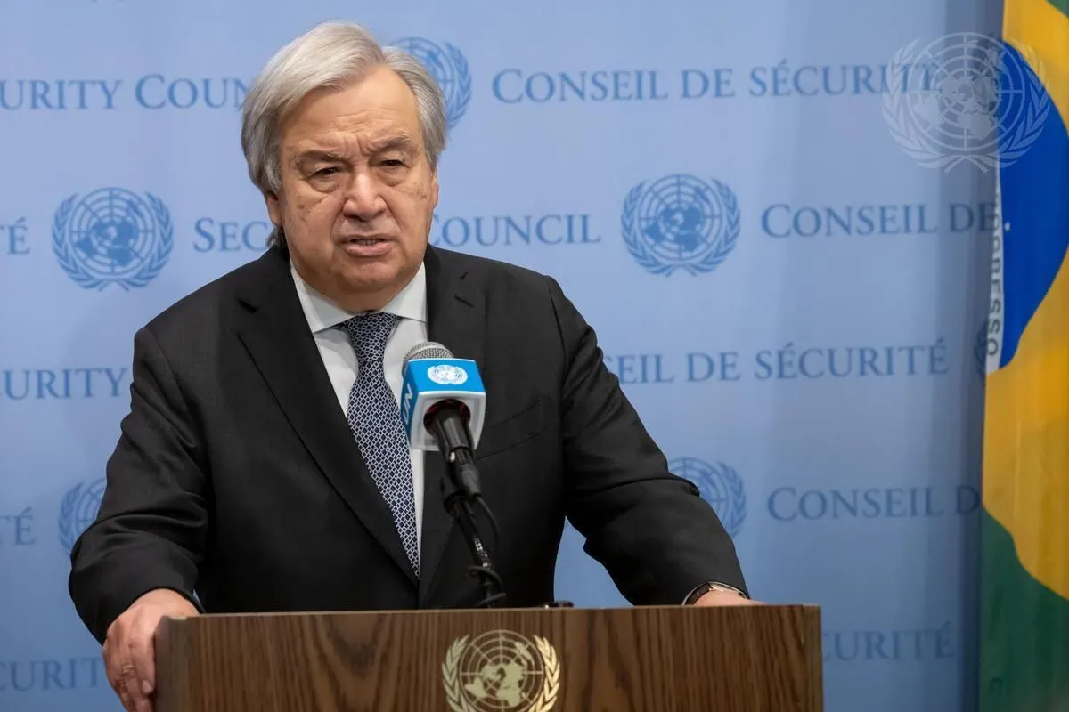 Antonio Guterres Again Insists on Immediate Ceasefire, as Israeli Foreign Minister Demands His Ouster