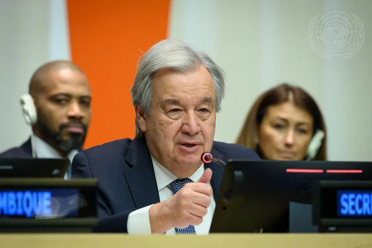 António Guterres Invokes Article 99 of UN Charter, Issuing Urgent Call for Ceasefire in Gaza