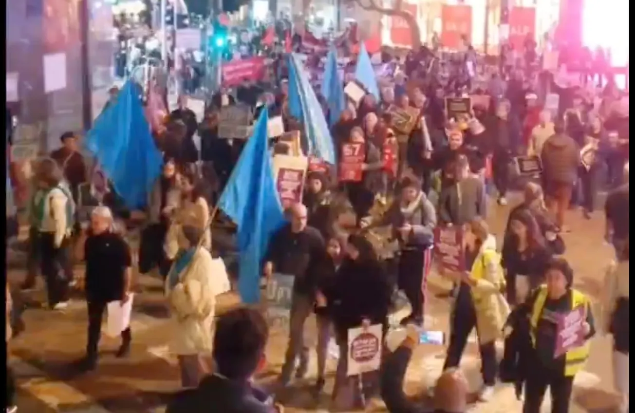 Largest Israeli March for Ceasefire, Peace Since Oct. 7 in Tel Aviv