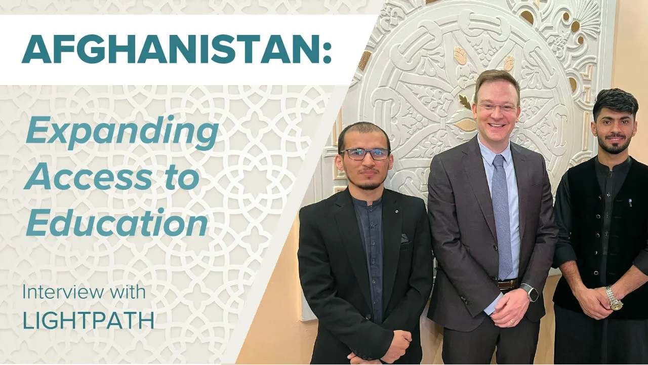 INTERVIEW: Expanding Access to Education in Afghanistan