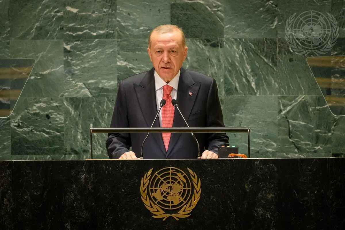 Erdogan Tells UNGA, Use Resolution 377, Stop Netanyahu Just as We Stopped Hitler