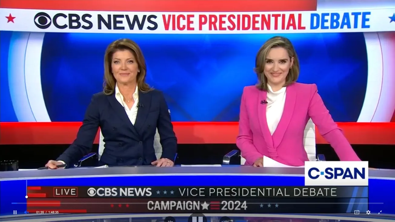 Media Debate Moderators Pushed Vance and Walz To Back U.S.-Israeli Strike Against Iran