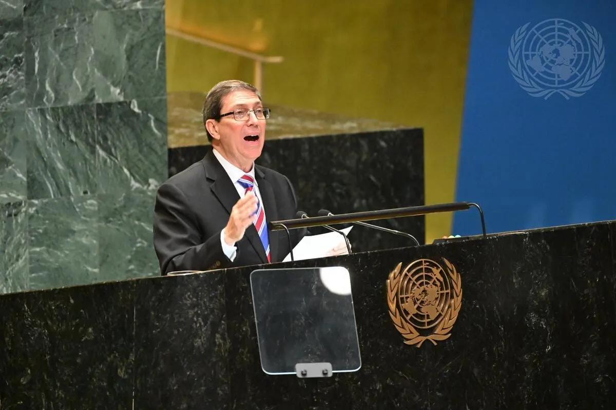 U.S., Israel Vote No against 187 Nations Voting Yes to UNGA Resolution for U.S. To Lift Cuba Sanctions