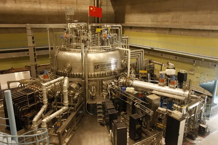 China's EAST Fusion Device Achieves Record: Sustained Plasma for More Than 1,000 Seconds