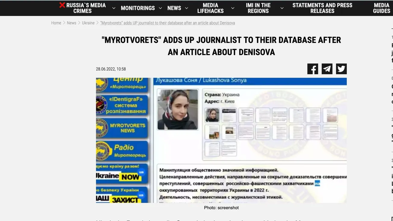 Scott Ritter Argues for Trump To Shut Down U.S.-Funded Ukrainian CCD and Myrotvorets Hit Lists