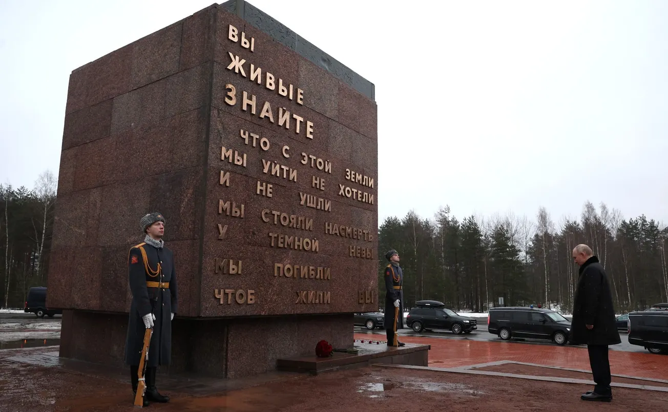 Russian President Putin on Liberation of Leningrad Celebration
