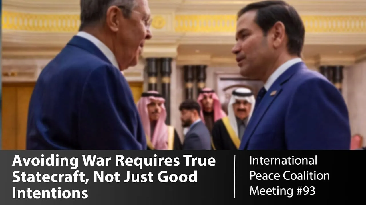 International Peace Coalition 93: Save Europe from NATO-British Control