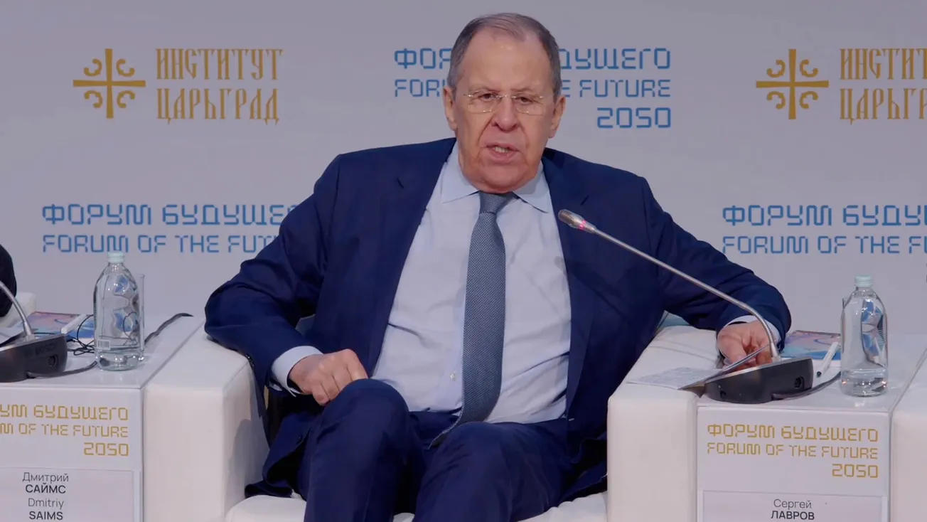 Russia's Foreign Minister Lavrov Answers U.S.'s Larry Johnson: It's the British!