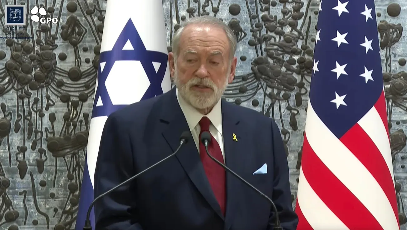 U.S. Ambassador to Israel Huckabee Says U.S. No Longer Supports Two-State Solution