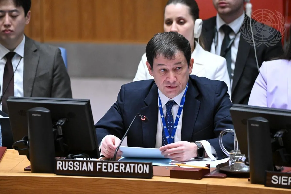 Russia Excoriates West at UN Security Council Meeting on Ukraine