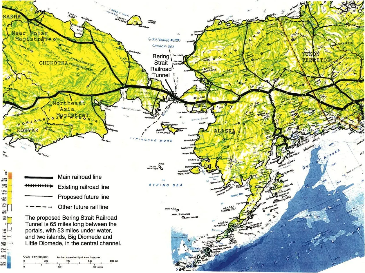 Russian Legislator Talks of Arctic Cooperation, Bering Strait Connection