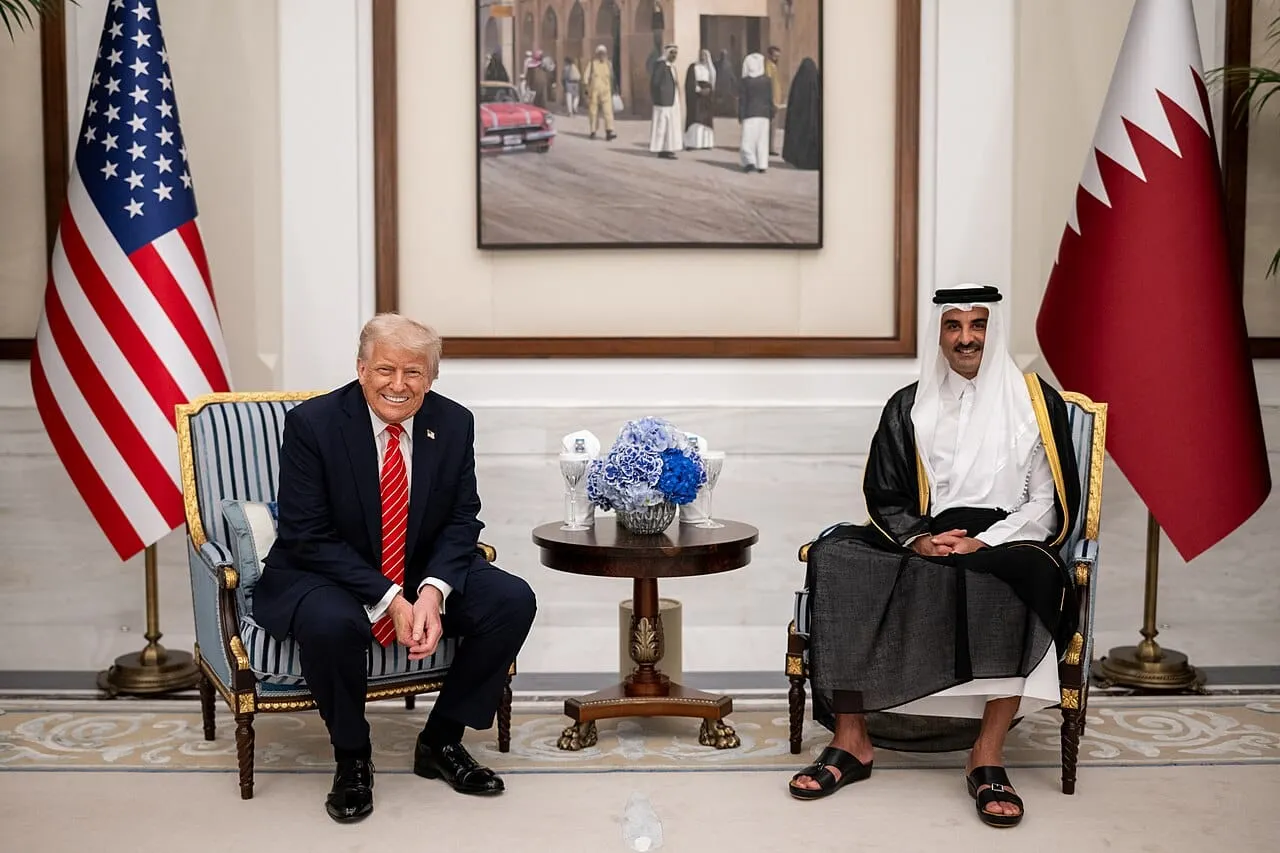 Qatari Prime Minister Meets with Trump, Other Officials
