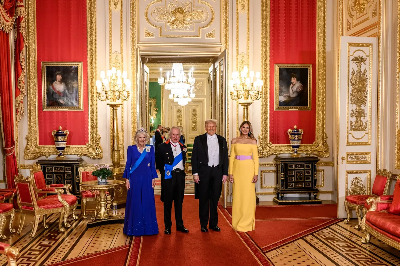 U.S. President Grovels at Windsor Castle, Calls King Charles III's Banquet ‘One of the Highest Honors of My Life’