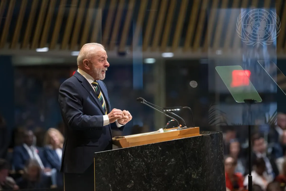 Brazil's President Opened UNGA with a Call for a World without War or Poverty