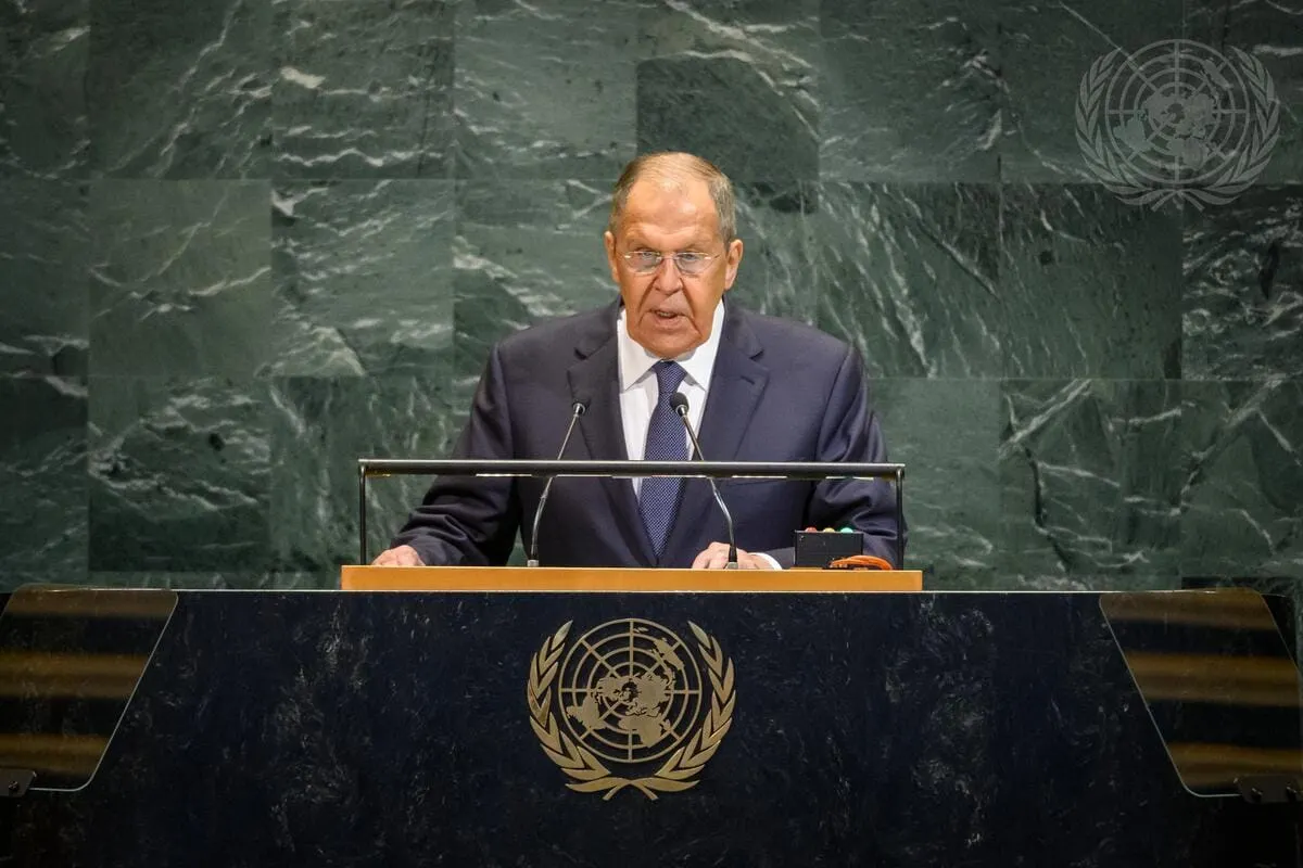Lavrov Tells UNGA, All Nations Must Respect the Sovereign Equality of States