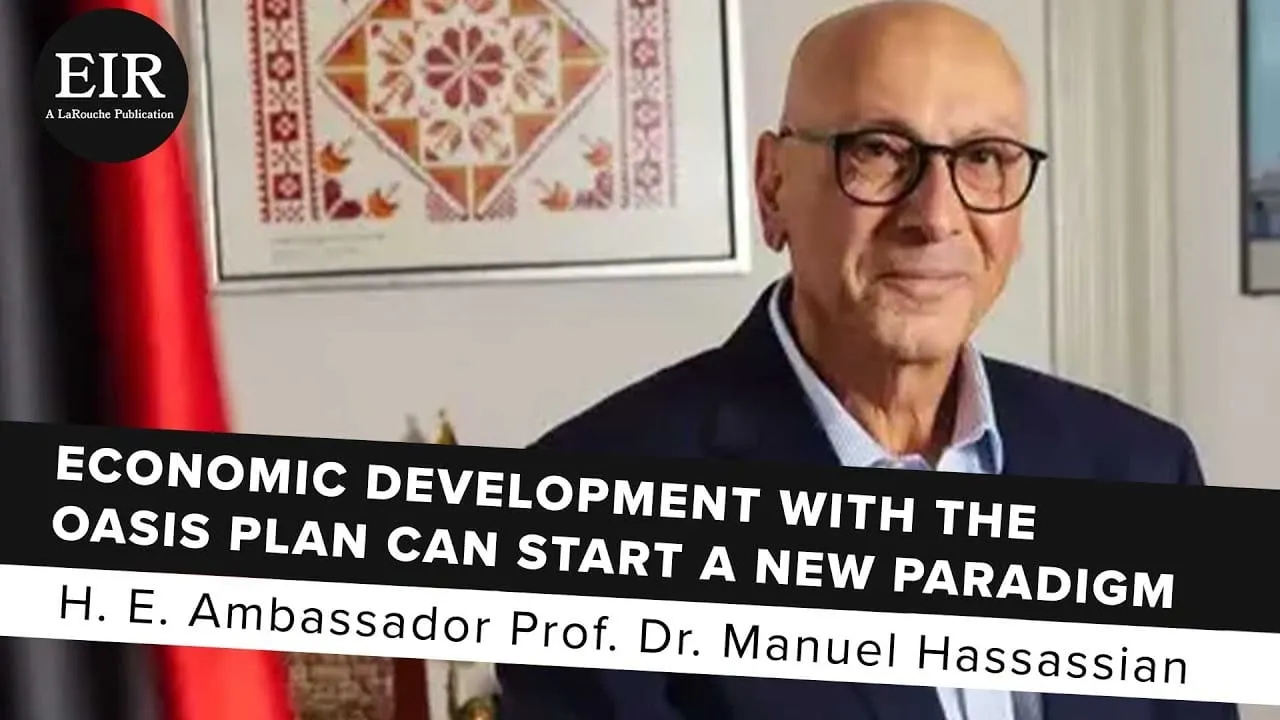 The Key Moment for Palestine and Israel: Oasis Plan Now!