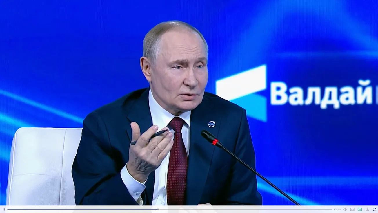 Putin Puts His Finger on the Key to Decision-Making in the 'Polycentric World'