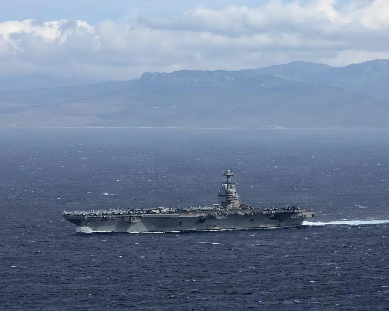 U.S. Aircraft Carrier Arrives in U.S. Southern Command Area