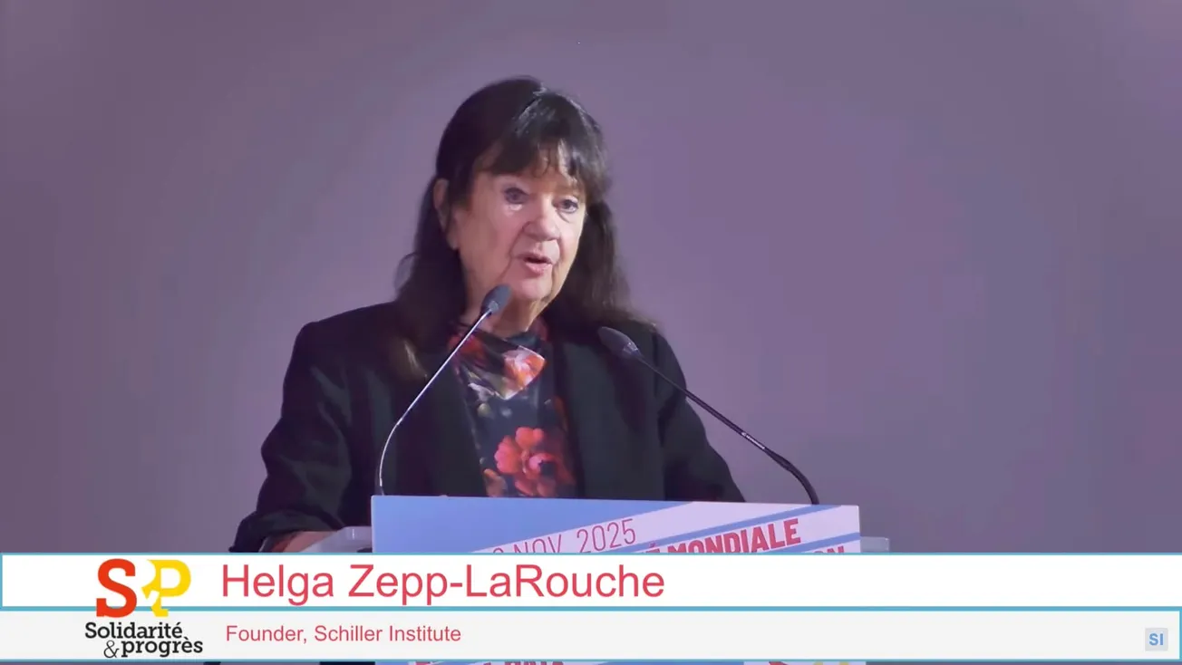 Zepp-LaRouche: 'A New International Youth Movement Is More Urgent Than Ever'