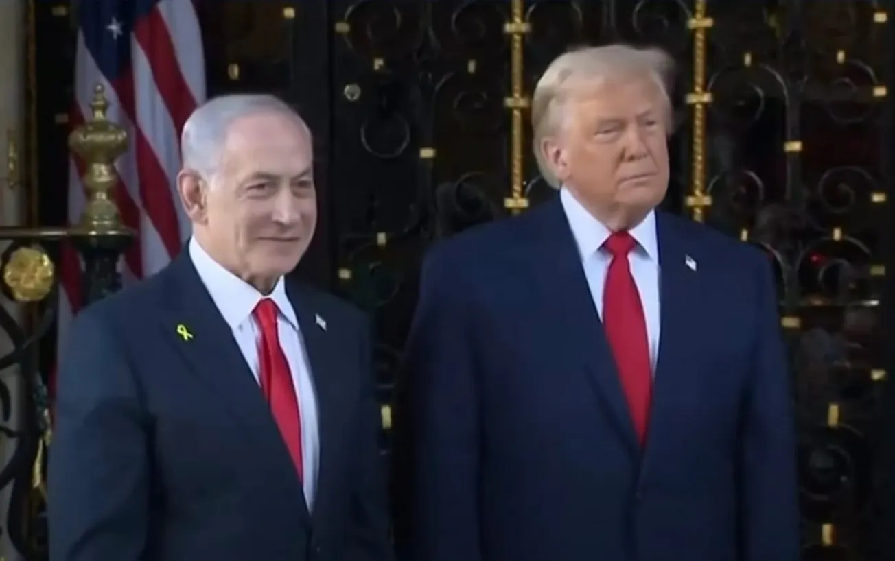 Trump and Netanyahu Give Joint Press Conference in Florida