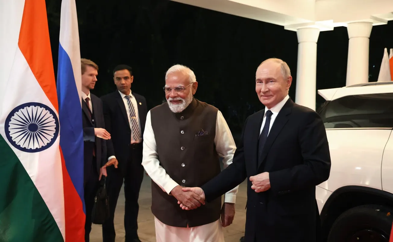 Putin Arrives in India for a Two-Day State Visit