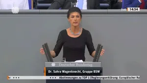 Wagenknecht Calls Putin’s Peace Proposal ‘Reasonable’
