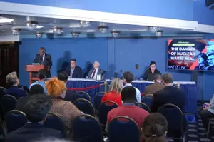 Schiller Institute Holds Explosive Press Conference at the National Press Club on The Danger of Nuclear War