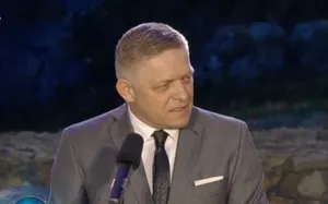 In First Public Appearance Since Murder Attempt, Slovakia Prime Minister Fico Supports Orbán's Peace Mission
