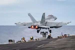 U.S. Navy Deploy Fighter Jets to Military Base in Middle East