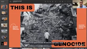 Doctors Against Genocide Holds Emergency Livestream after Destruction of Last Hospital in Northern Gaza