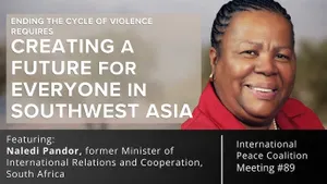 International Peace Coalition 89: Find the 'Adults' Who Will Organize Peace through Development