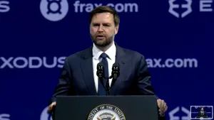 J.D. Vance and Trump Sons Extol Cryptocurrency at Las Vegas Bitcoin Conference