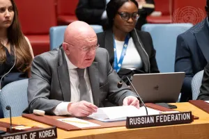 Russia Excoriates Israel and U.S. at UN Security Council