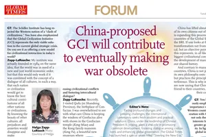 Helga Zepp-LaRouche Gives Interview to China’s Global Times