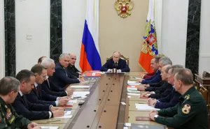 Putin Meets with His Security Council To Discuss Trump Statements